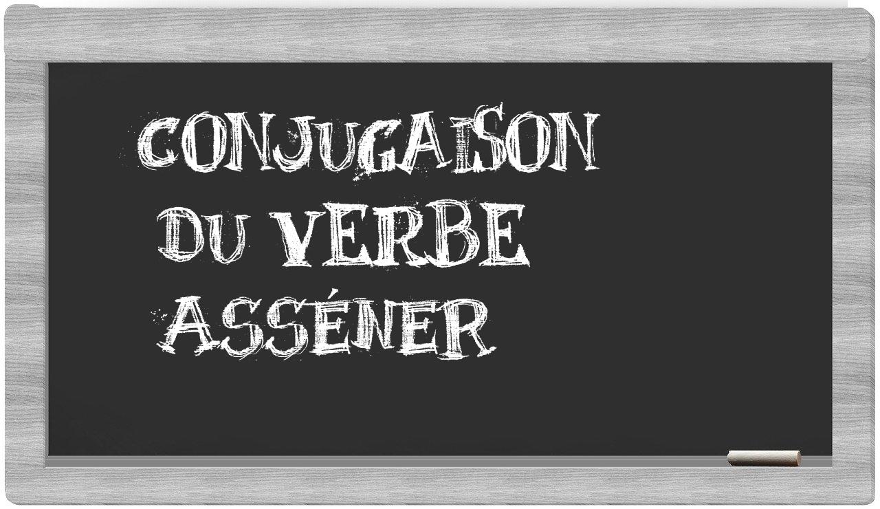 ¿asséner en sílabas?