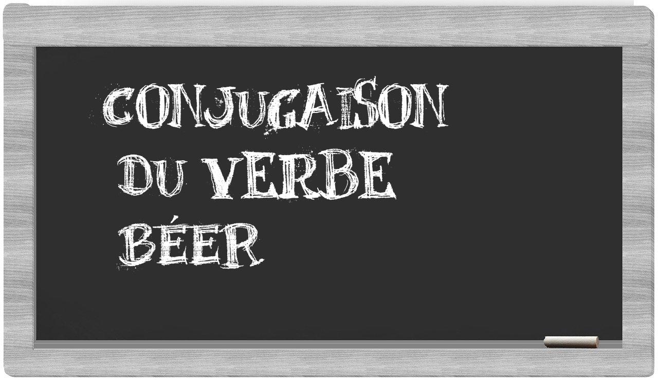 ¿béer en sílabas?