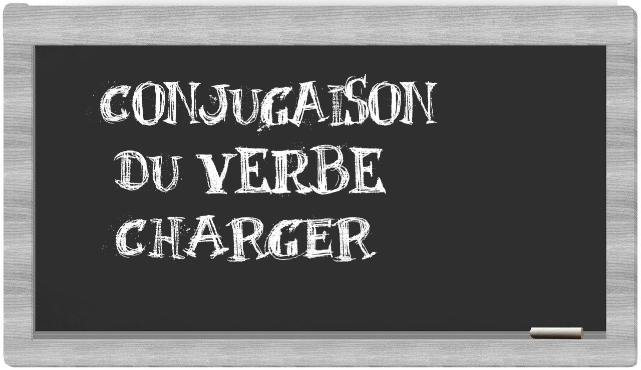 ¿charger en sílabas?
