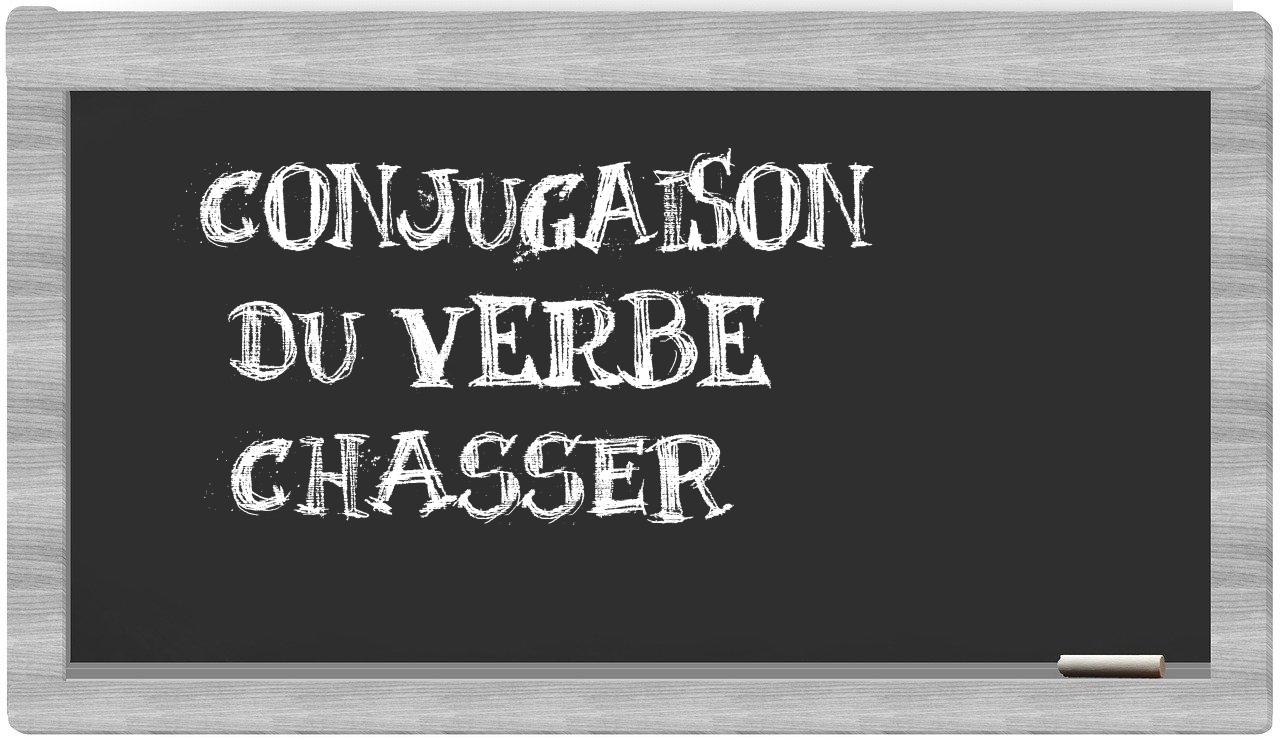 ¿chasser en sílabas?