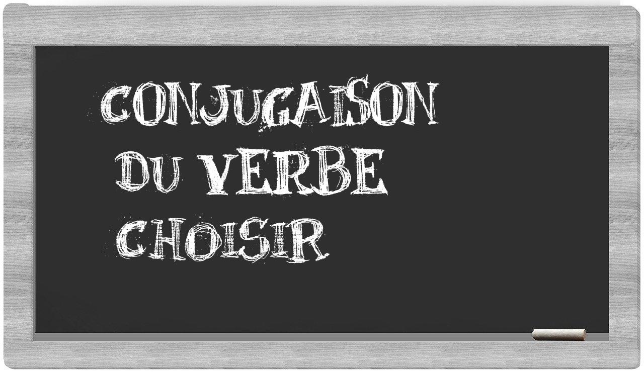 ¿choisir en sílabas?