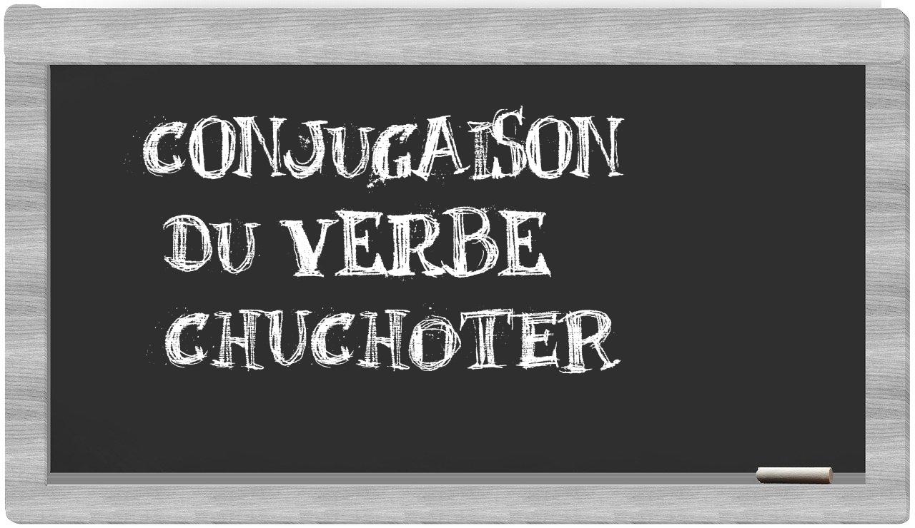 ¿chuchoter en sílabas?