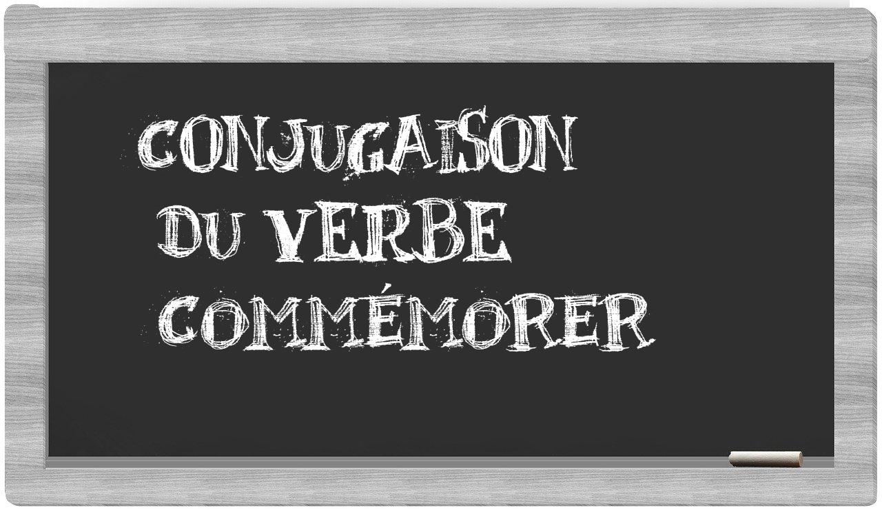 ¿commémorer en sílabas?
