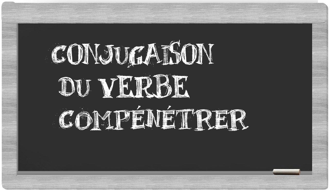¿compénétrer en sílabas?