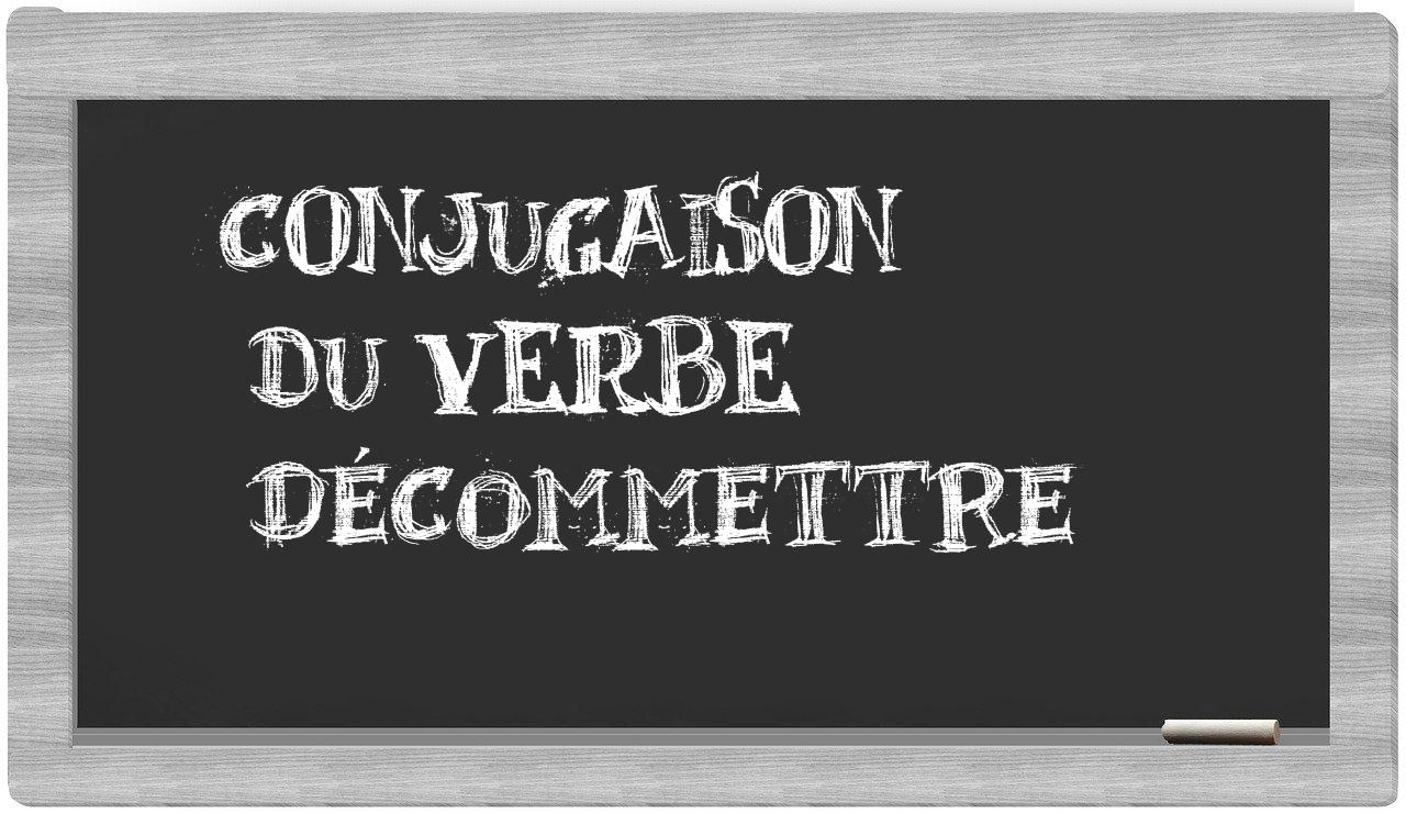 ¿décommettre en sílabas?