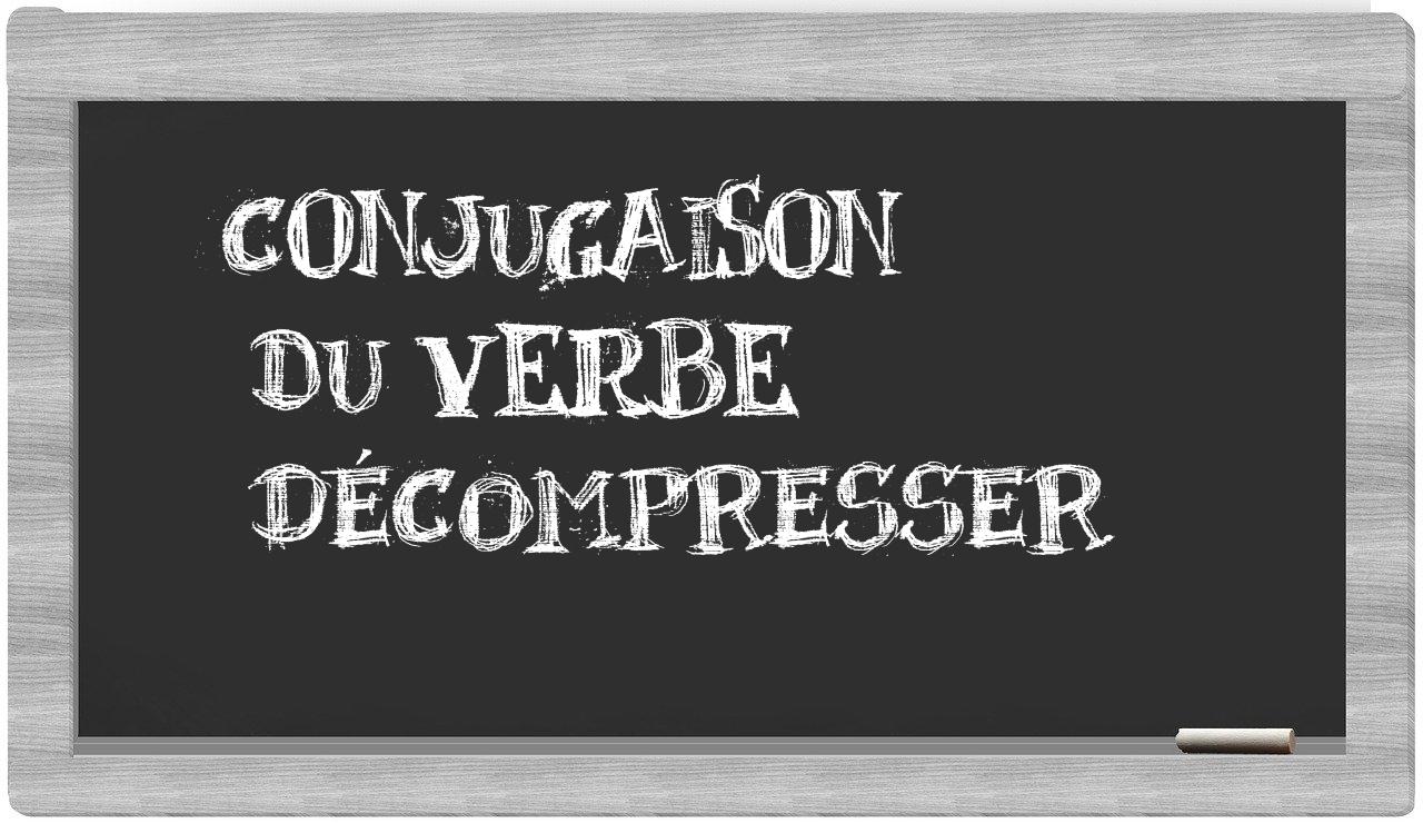¿décompresser en sílabas?