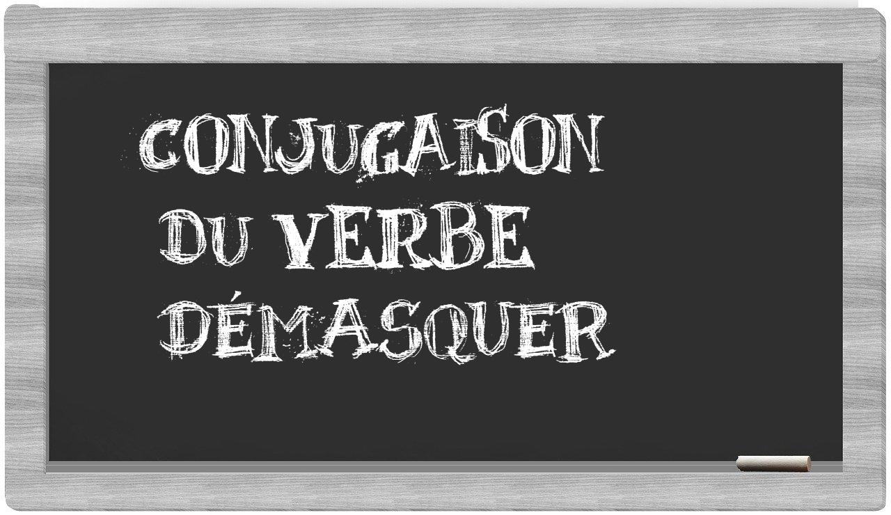 ¿démasquer en sílabas?