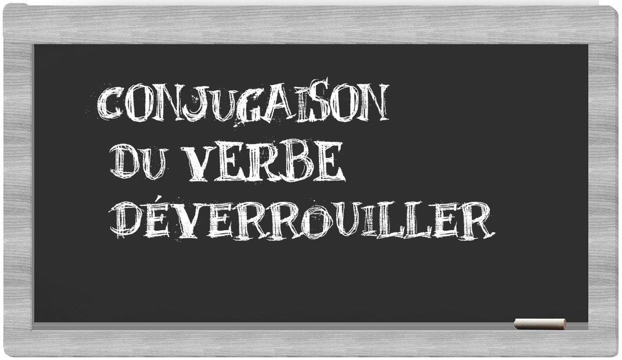 ¿déverrouiller en sílabas?
