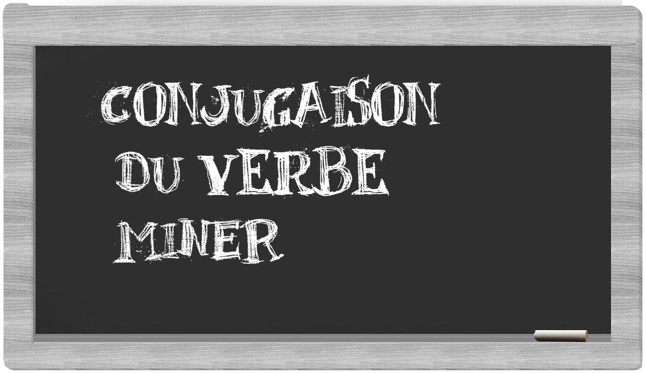 ¿miner en sílabas?