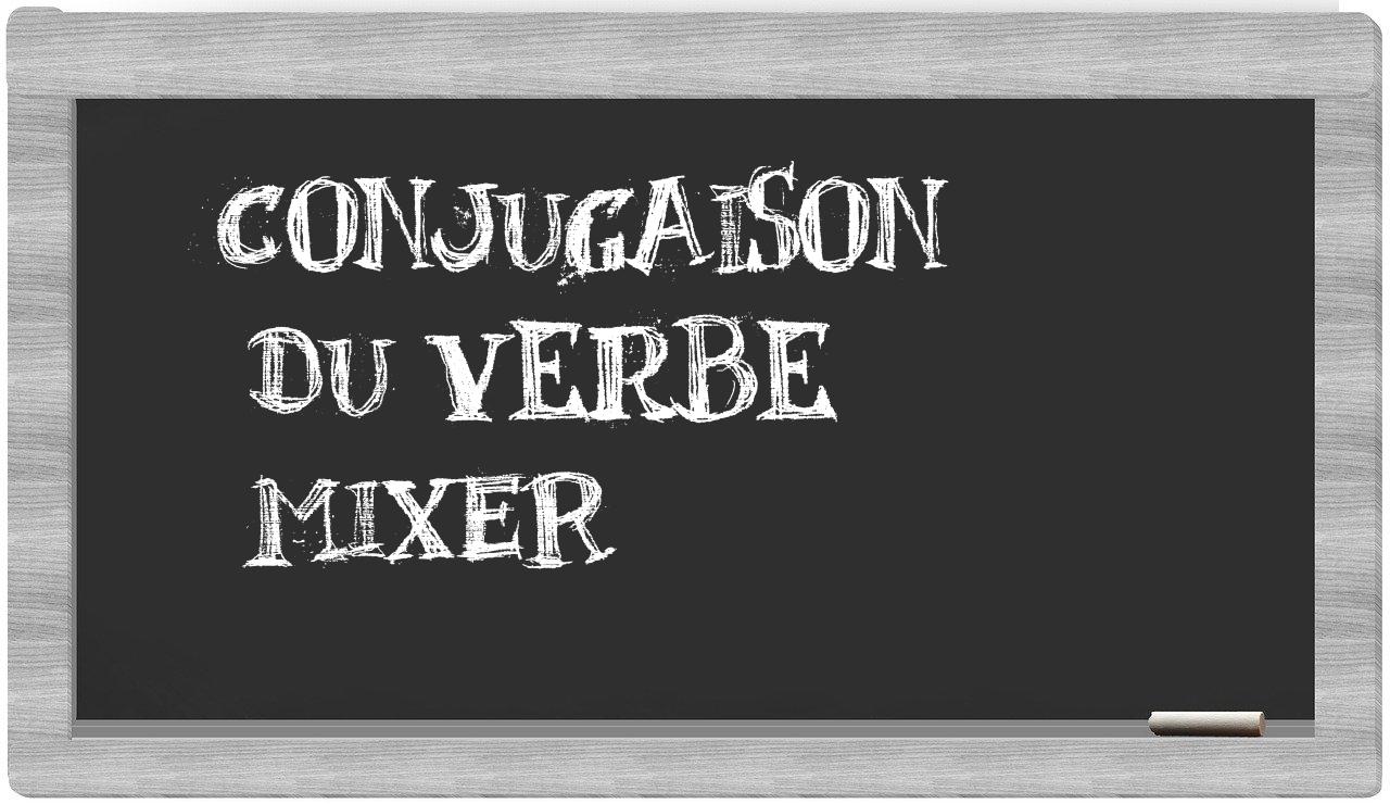 ¿mixer en sílabas?