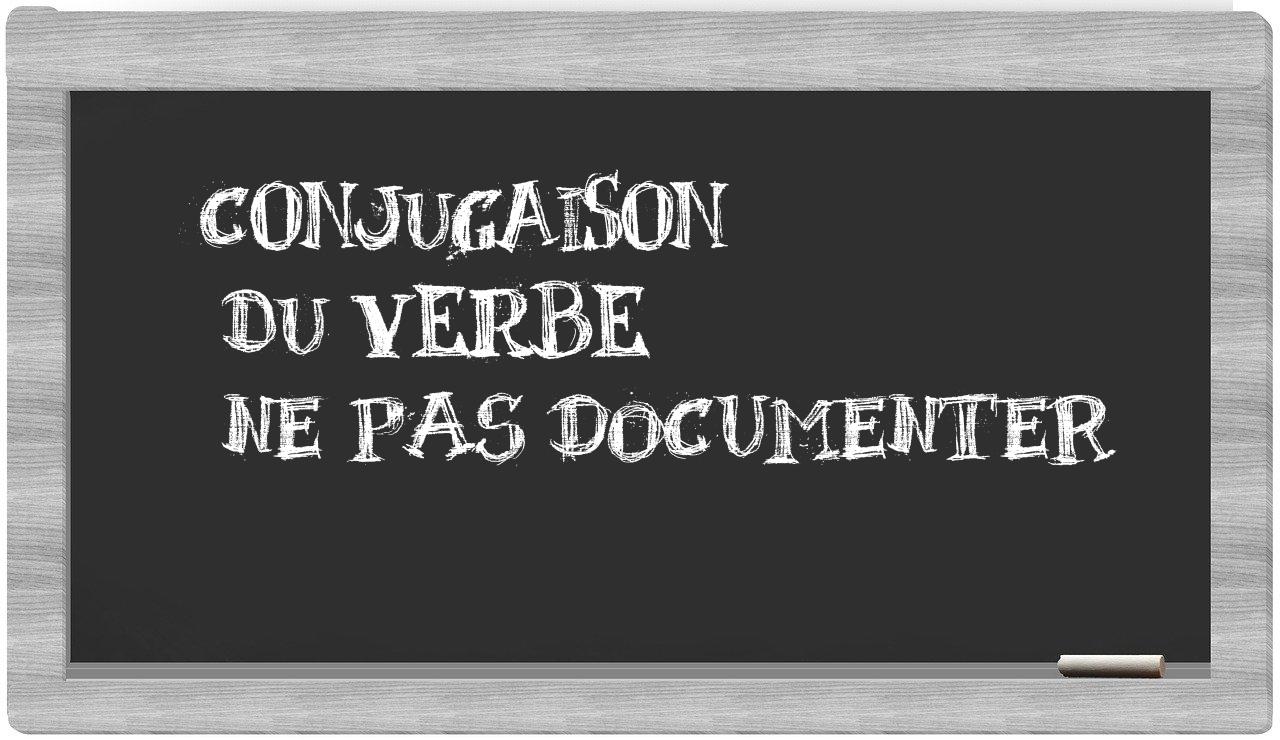 ¿ne pas documenter en sílabas?