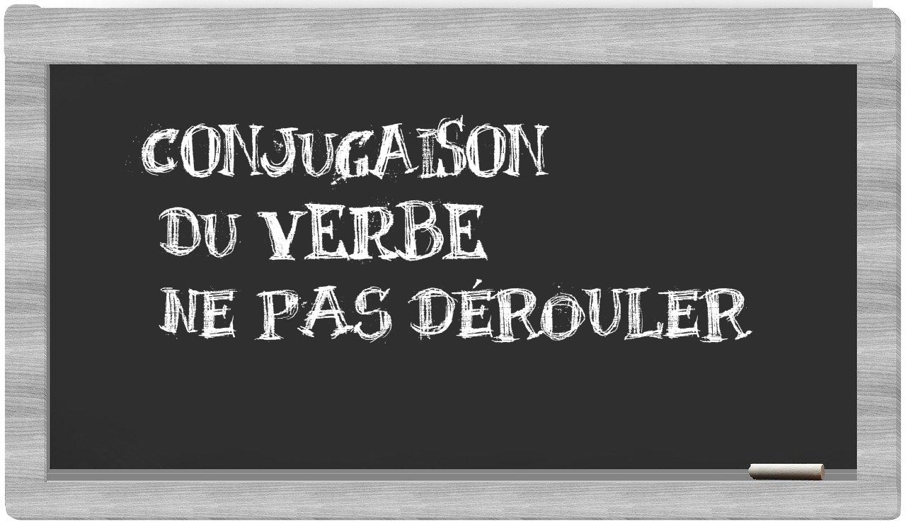 ¿ne pas dérouler en sílabas?