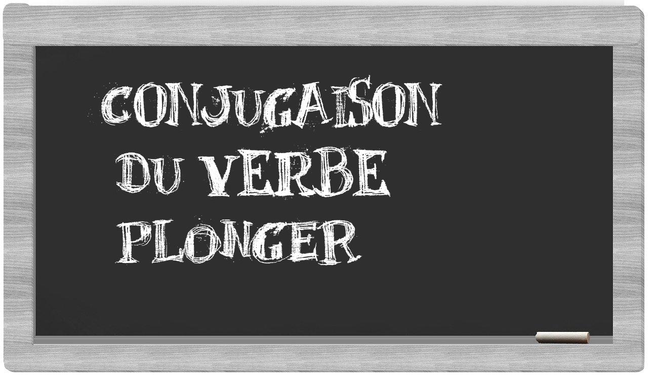¿plonger en sílabas?