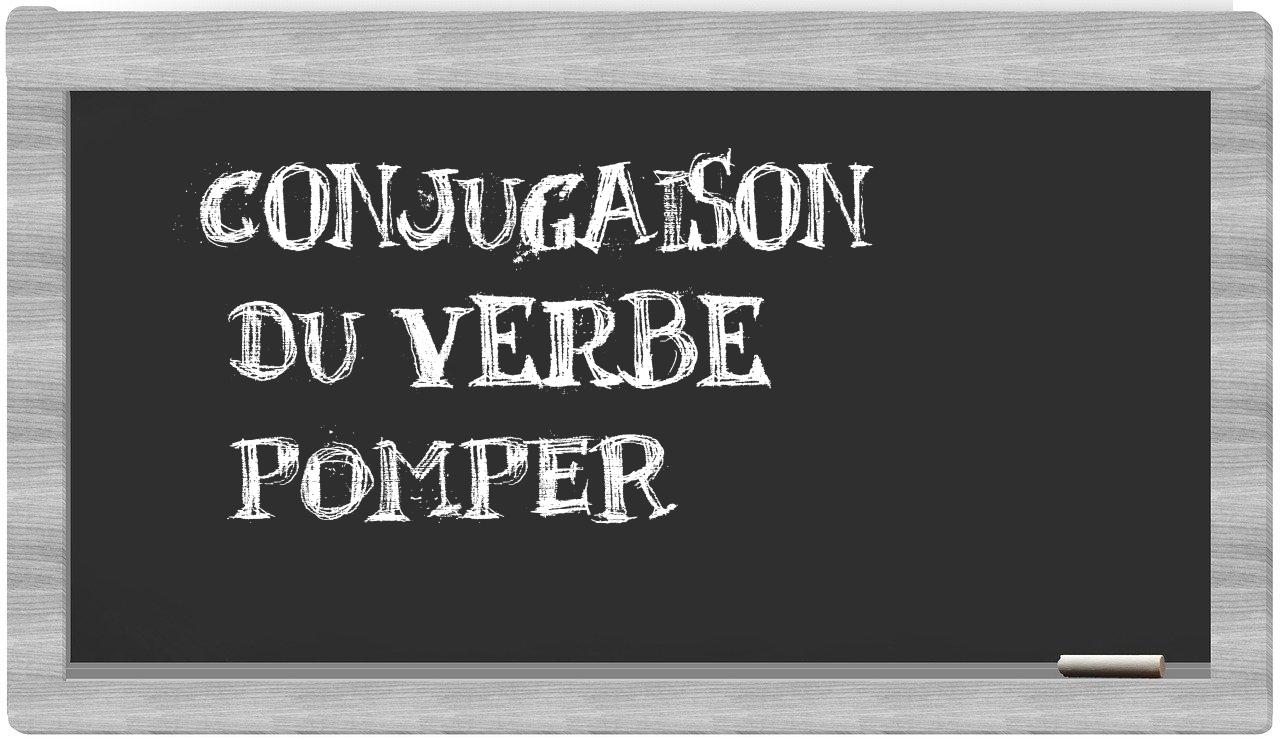 ¿pomper en sílabas?