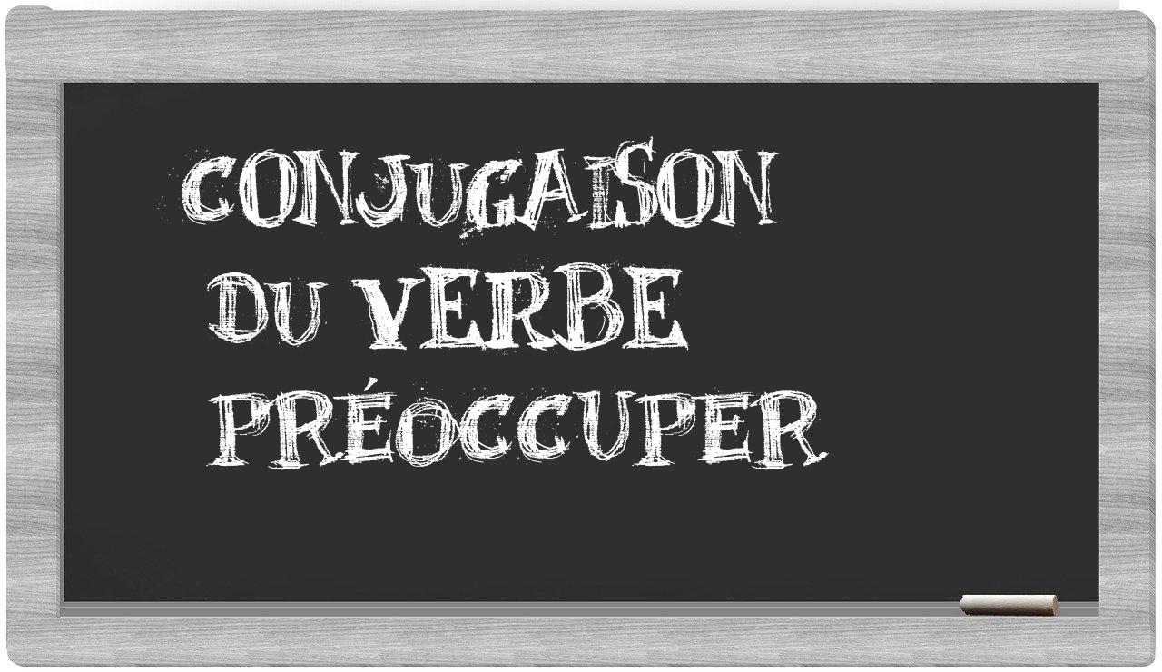 ¿préoccuper en sílabas?