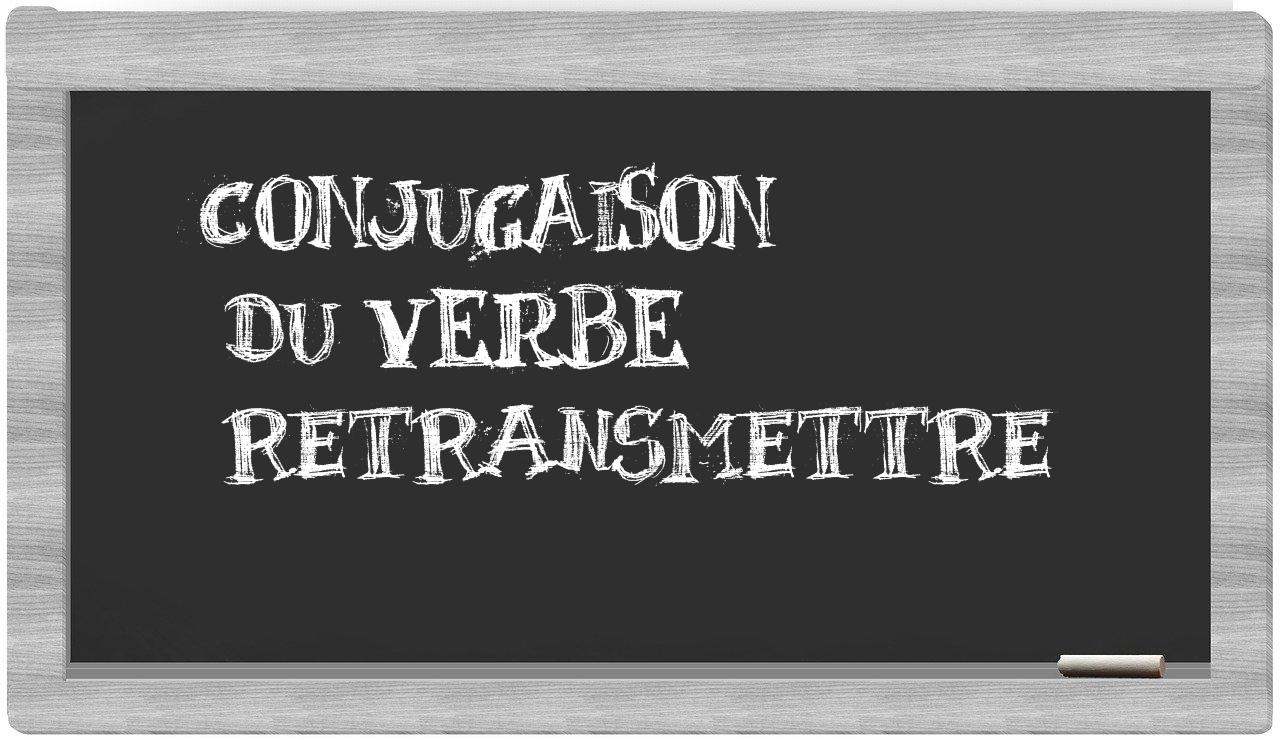 ¿retransmettre en sílabas?