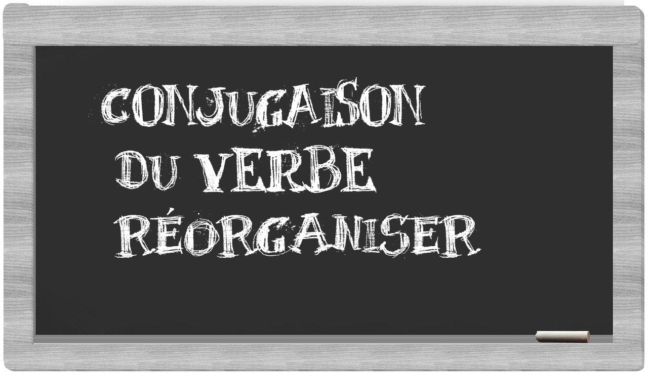 ¿réorganiser en sílabas?