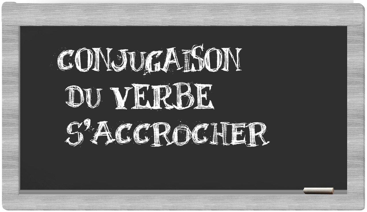 ¿s'accrocher en sílabas?