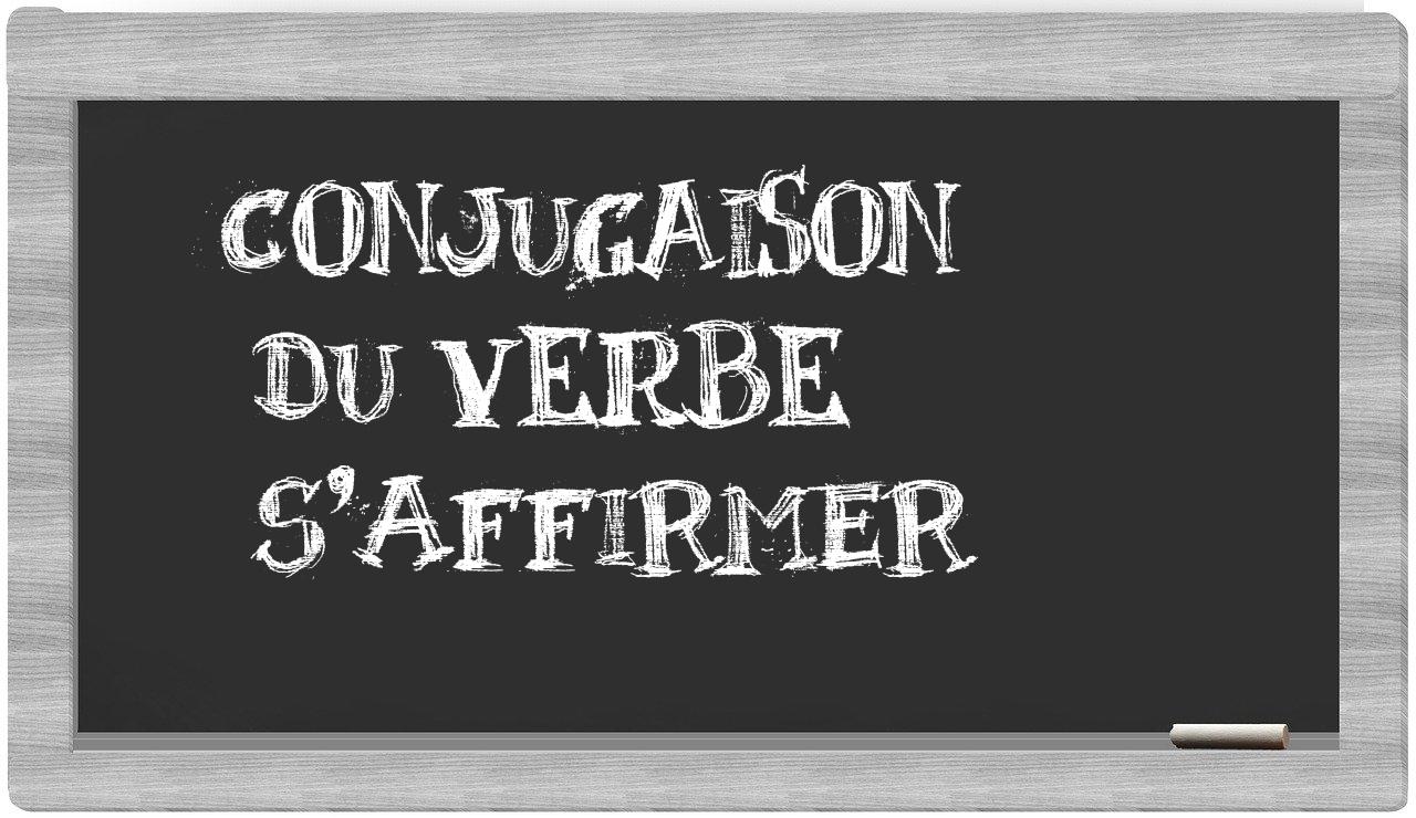 ¿s'affirmer en sílabas?