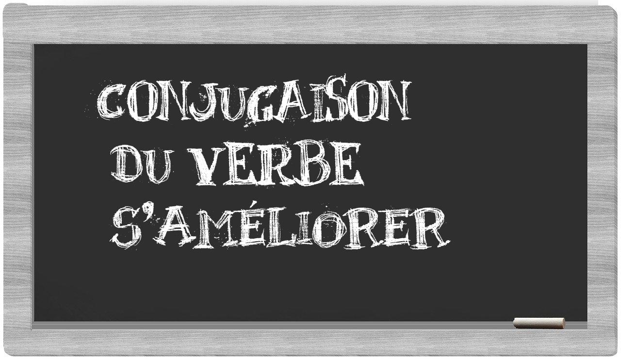 ¿s'améliorer en sílabas?