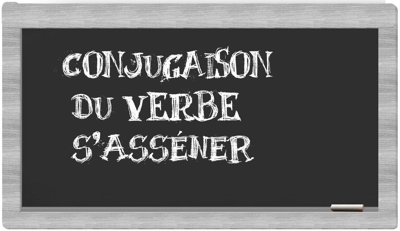 ¿s'asséner en sílabas?