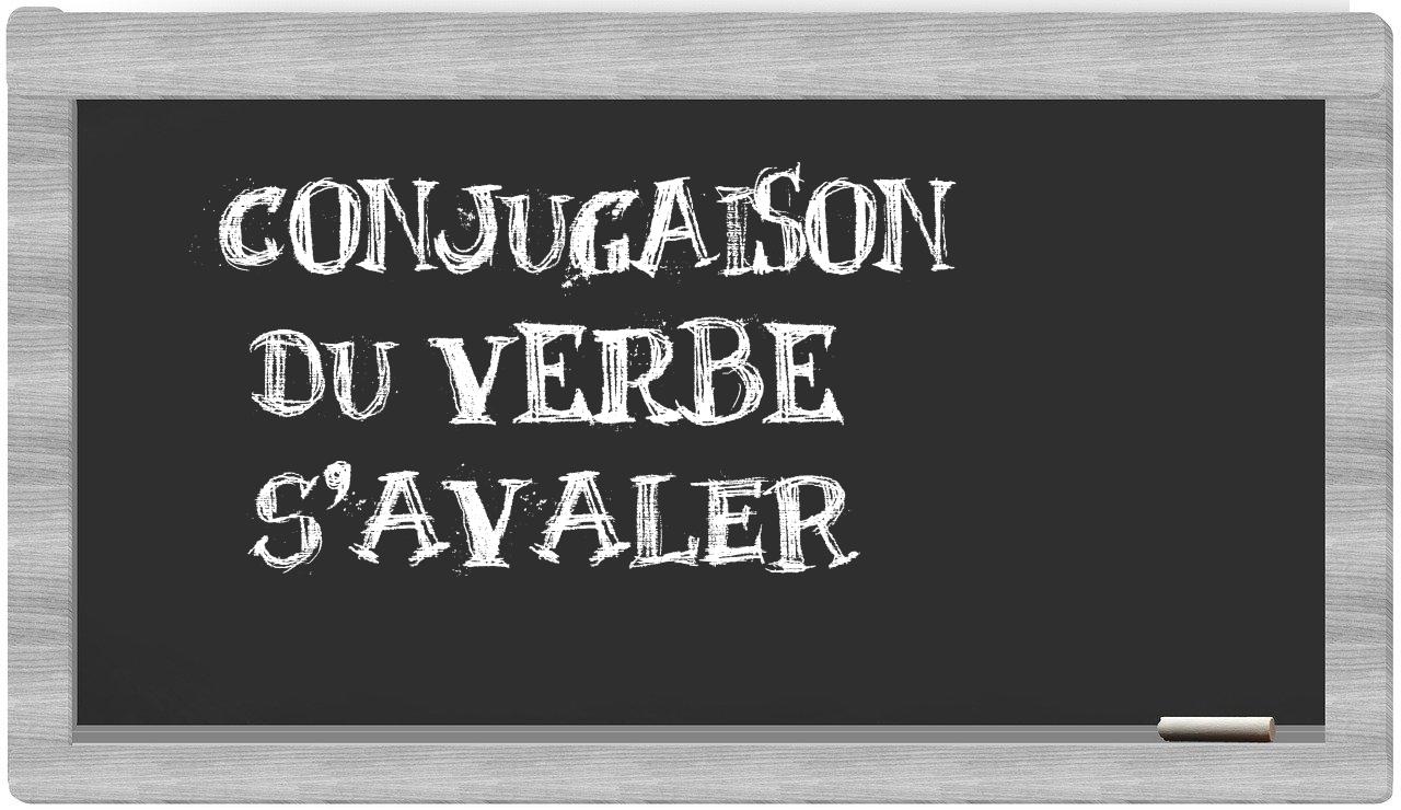 ¿s'avaler en sílabas?