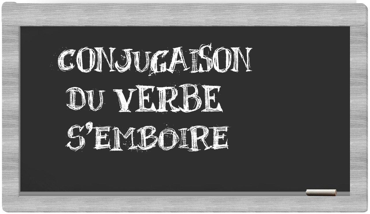 ¿s'emboire en sílabas?