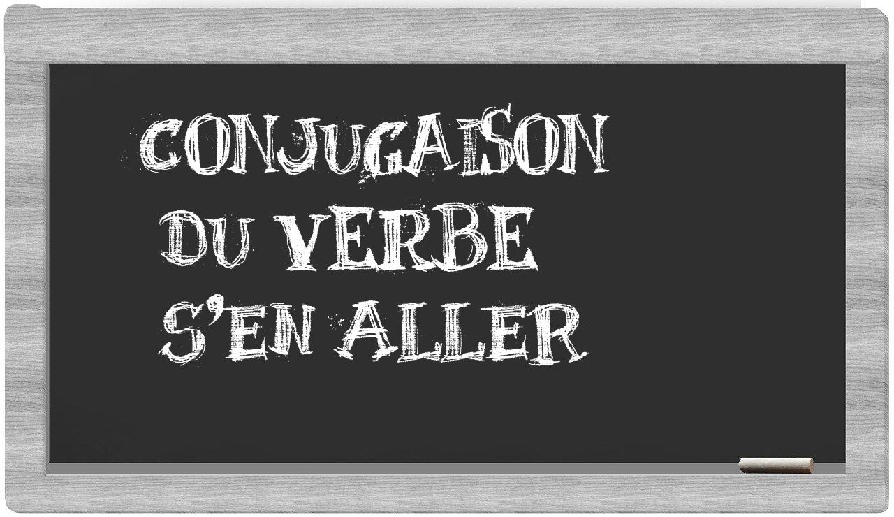 ¿s'en aller en sílabas?