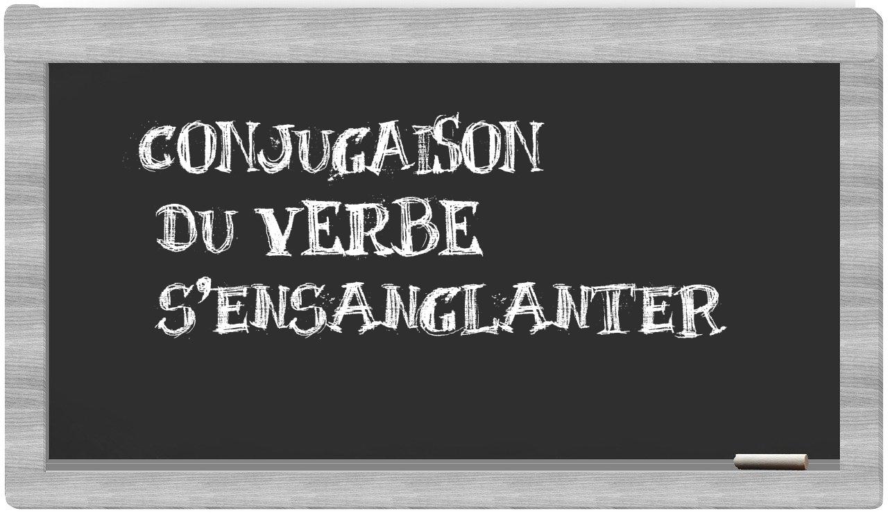 ¿s'ensanglanter en sílabas?
