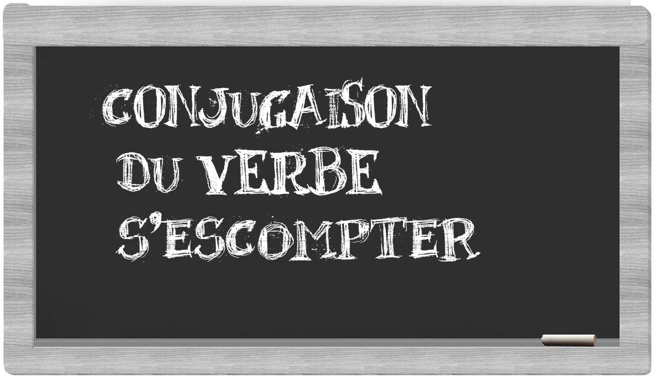 ¿s'escompter en sílabas?