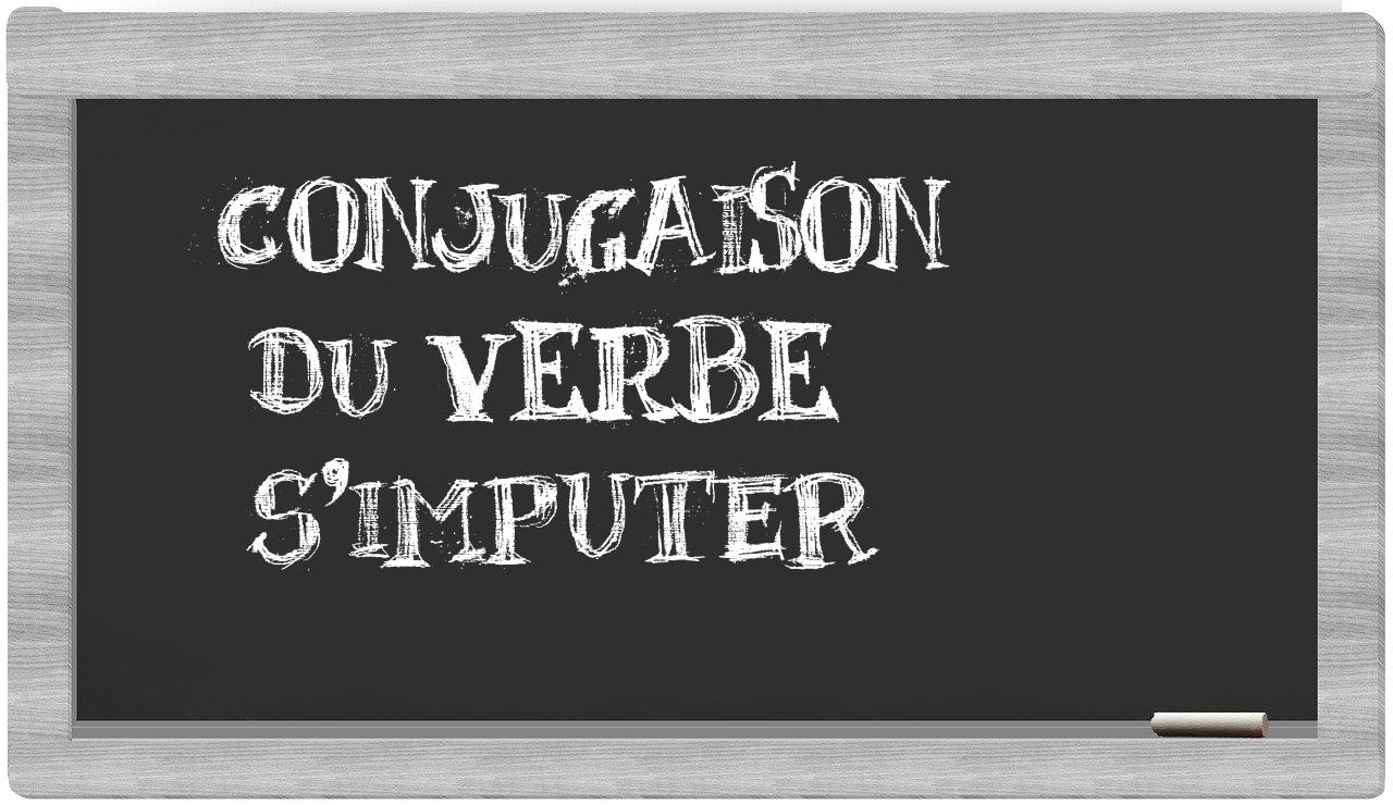 ¿s'imputer en sílabas?