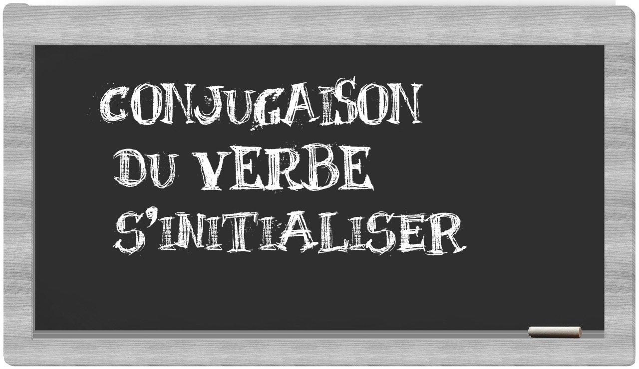 ¿s'initialiser en sílabas?