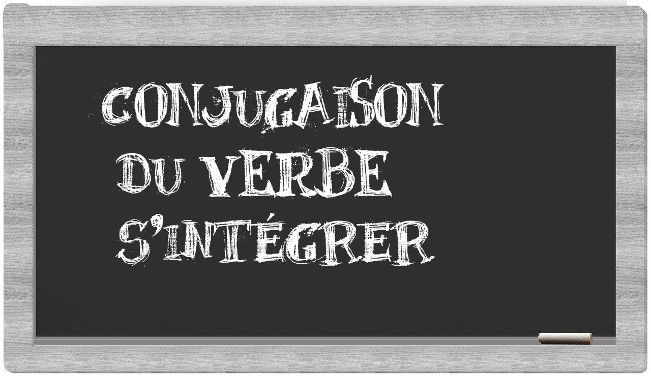 ¿s'intégrer en sílabas?