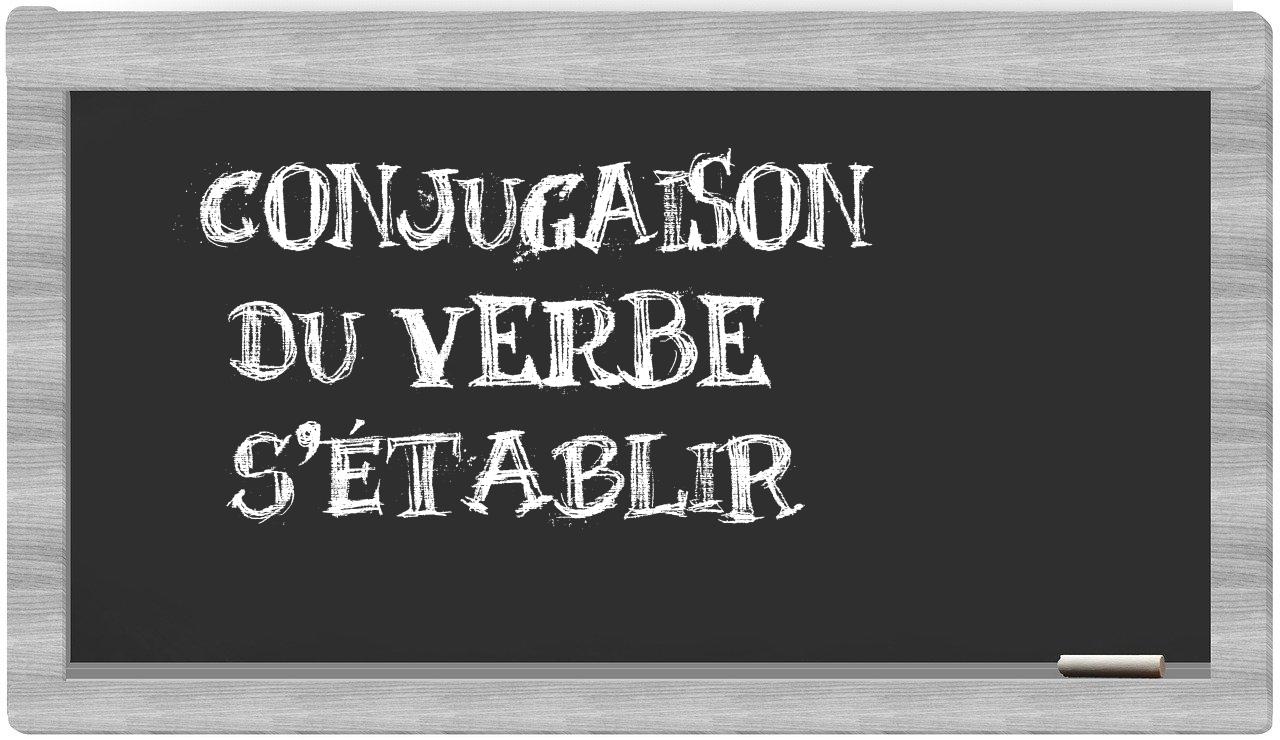 ¿s'établir en sílabas?