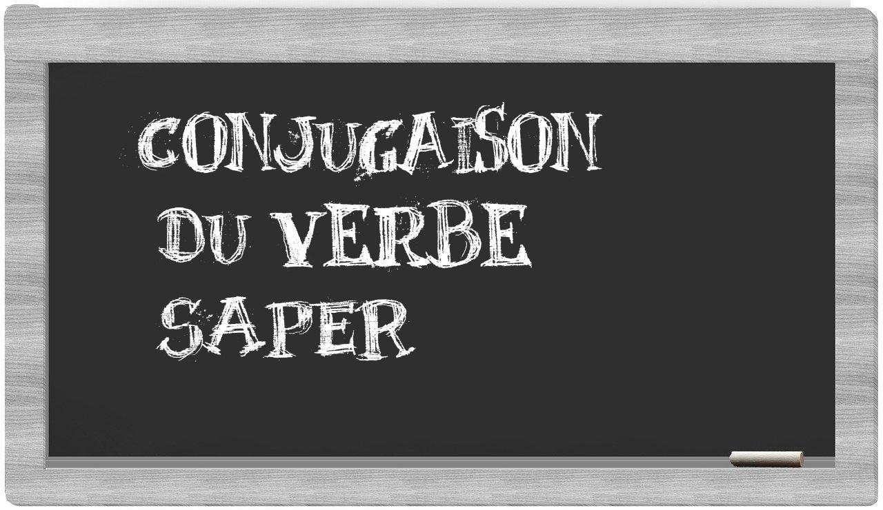 ¿saper en sílabas?