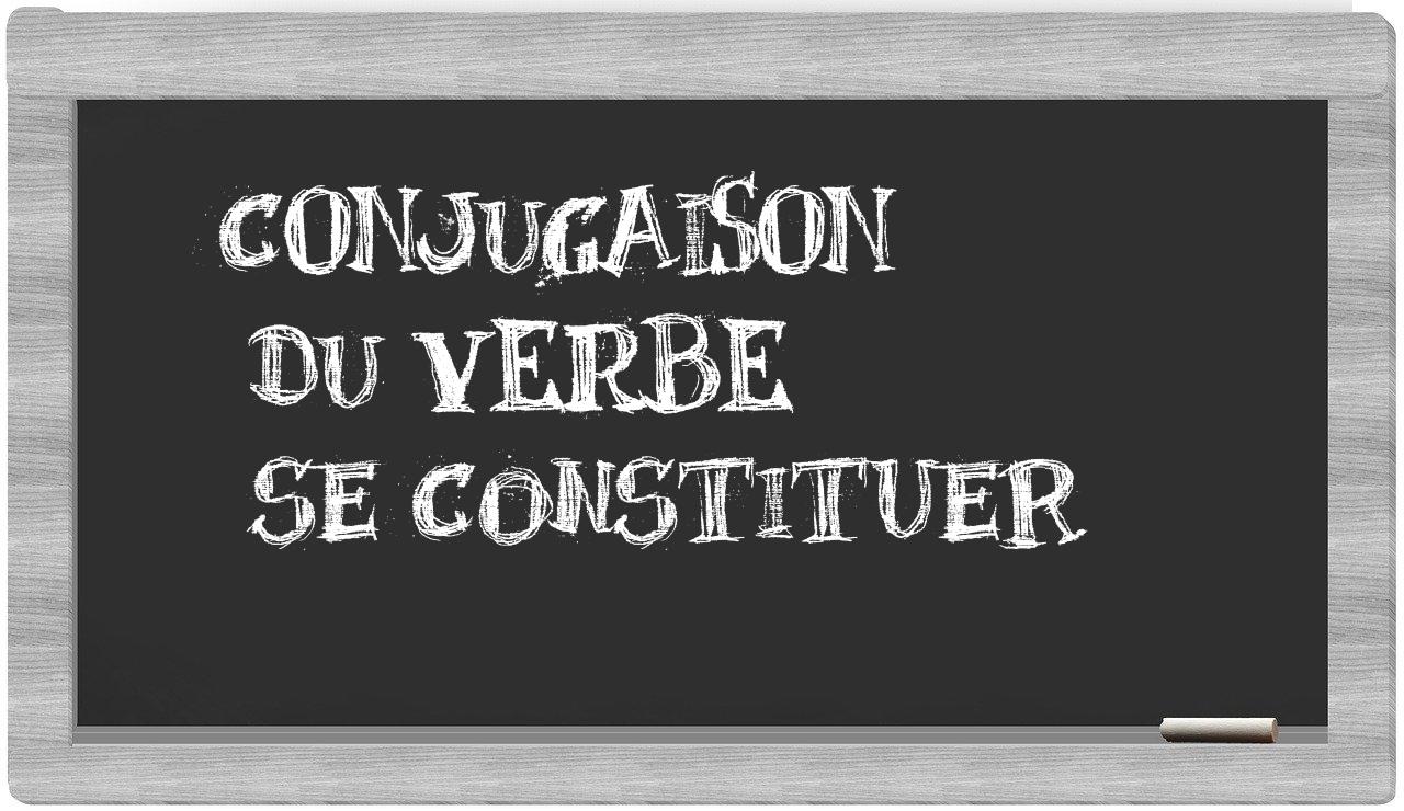 ¿se constituer en sílabas?