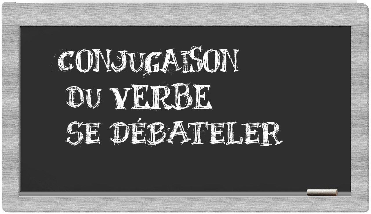 ¿se débateler en sílabas?